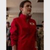 First Lady of Florida Casey Desantis Red Jacket