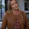 Nicole Walker Days of Our Lives Brown Jacket