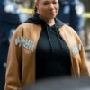 Queen Latifah The Equalizer Brown Bomber Jacket