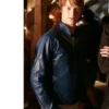 Smallville Blue Costume Leather Jacket