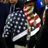 ASAP Rocky Superbowl 2023 American Flag Leather Jacket