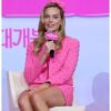 Barbie Premiere Margot Robbie Pink Jacket