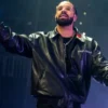 Drake Amici Violente Black Bomber Jacket