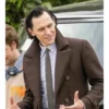 Loki Tom Hiddleston S02 Brown Peacoat