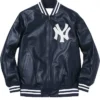 NY Yankees Supreme Leather Jacket