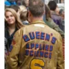 Queen’s Applied Sciences Golden Leather Jacket