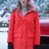 Just Like A Christmas Marlie Collicns Red Hooded Jacket