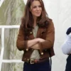 Kate Middleton Brown Leather Jacket For Sale