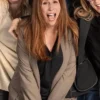 Catherine Tate Doctor Who S14 Grey Coat