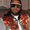 Kanye West Pastelle Tiger Wool Jacket