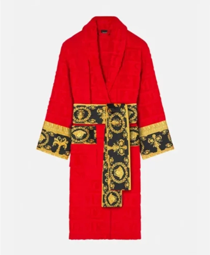 Versace Red Robe For Sale - Oskar Jacket