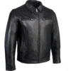 Men’s Black Fashion Leather Jacket