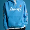 Mitchell & Ness Los Angeles Lakers Blue Hoodie