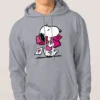 Snoopy Grey Valentine Hoodie
