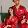 Valentine Day Robe For Couples