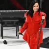 Demi Lovato Faux Leather Jacket