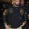 OVO Drake Black Varsity Jacket