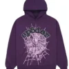 Unisex Purple Spider Hoodie