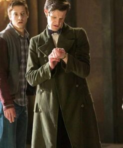 11th Doctor Who Green Trench Coat
