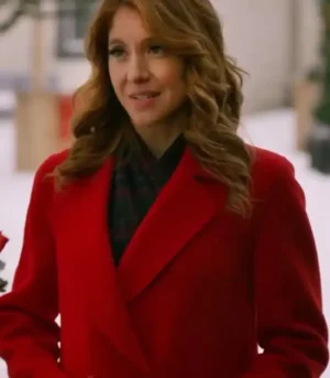 12 Dares Of Christmas Brittany Underwood Trench Red Coat