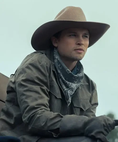 1923 Darren Mann Grey Cotton Jacket