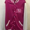 1D One Direction Varsity Jacket Pink
