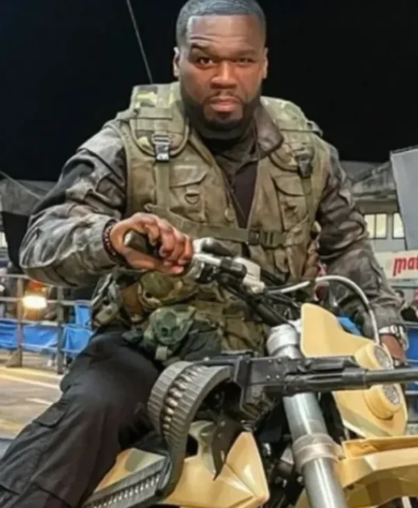 50 Cent The Expendables 4 2023 Cotton Vest
