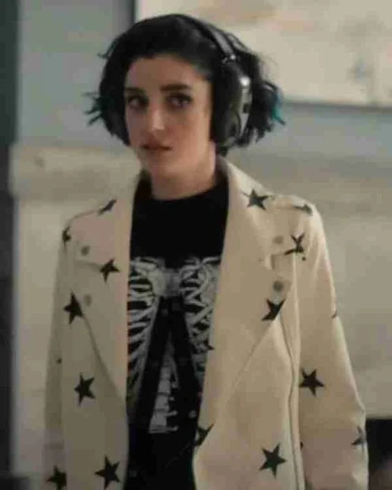 The Imperfects 2022 Morgan Taylor Campbell White Biker Jacket
