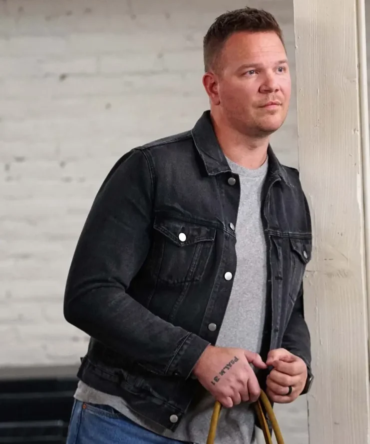 9-1-1 Lone Star Judd Ryder Black Denim Jacket