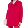 9-1-1 Season 04 Maddie Kendall Wool Pink Coat