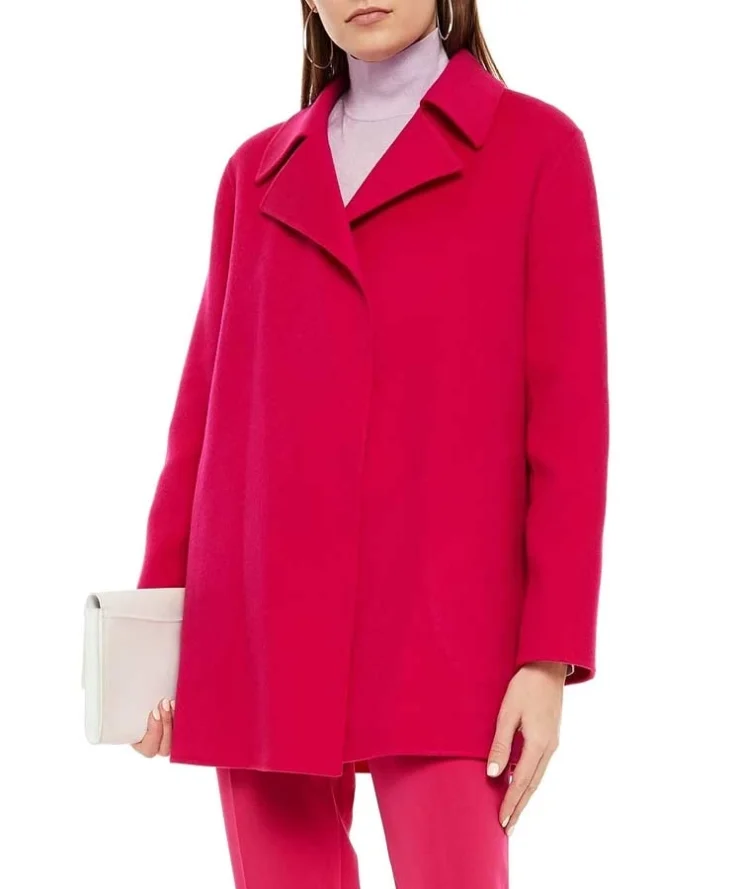 9-1-1 Season 04 Maddie Kendall Wool Pink Coat