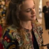 A Family Affair 2024 Joey King Floral Jacket Side