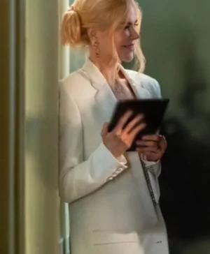 A Family Affair 2024 Nicole Kidman White Blazer Side