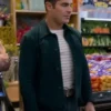 A Family Affair 2024 Zac Efron Black Suede Jacket