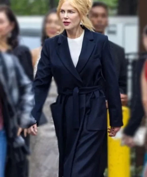 A Family Affair Nicole Kidman Blue Coat 1