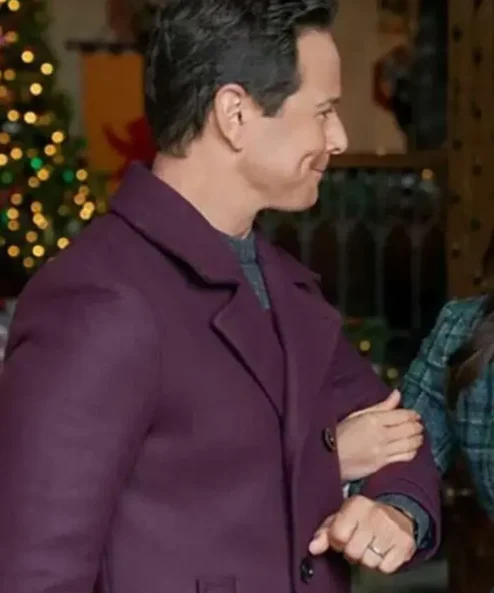 A Merry Scottish Christmas Scott Wolf Peacoat Side