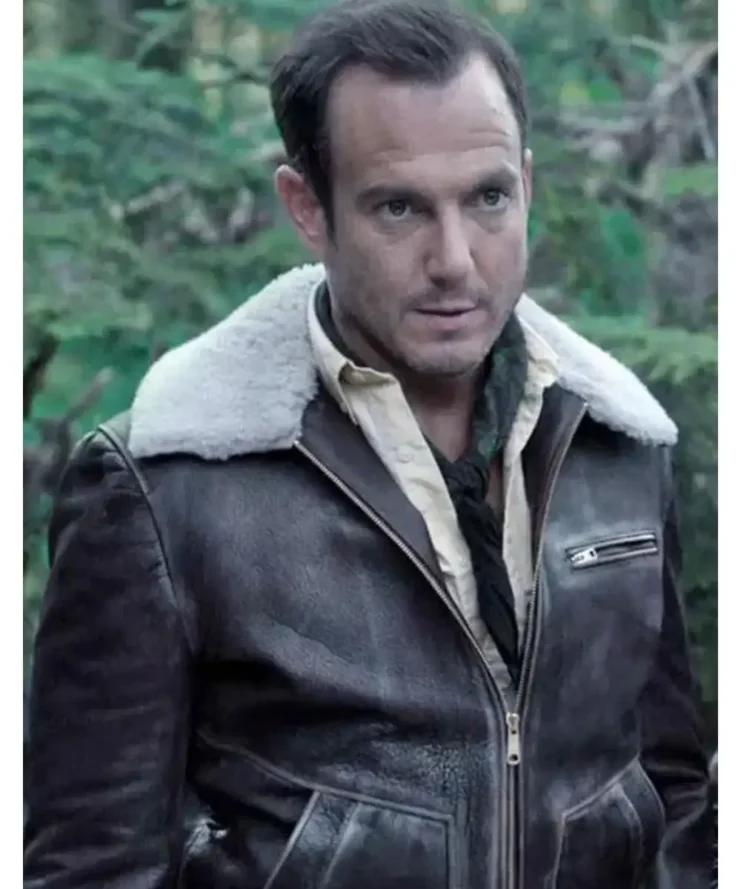 A Series of Unfortunate Events Mr Quagmire Brown Leather Jacket