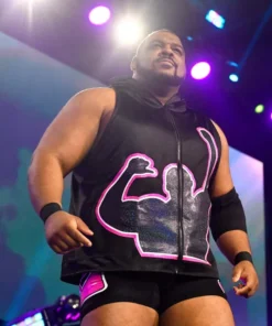 AEW Keith Lee Hoodie Vest