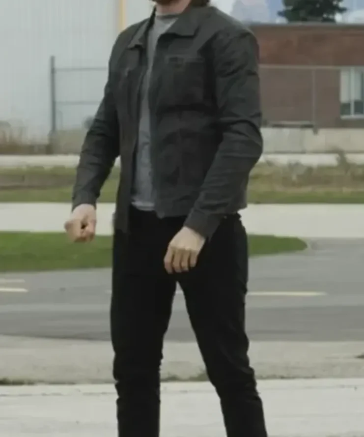 Aaron Poole Salvation Lazlo Men Real Leather Jacket