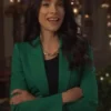 Abigail Spencer Extended Family S01 Green Blazer