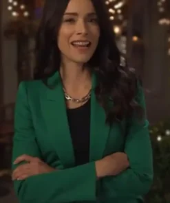 Abigail Spencer Extended Family S01 Green Blazer