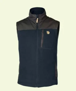 Ablack Maid Raymond Brown and Blue Cotton Vest