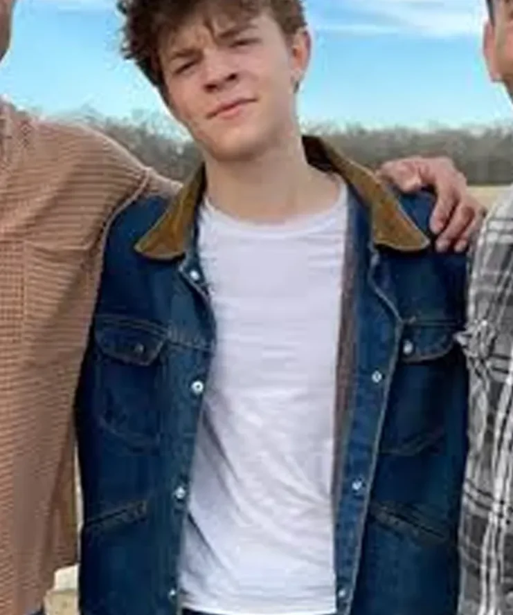 Adam Adam the First 2024 Blue Trucker Jacket