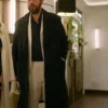 Adam Sandler Murder Mystery 2 Black Wool Coat 1