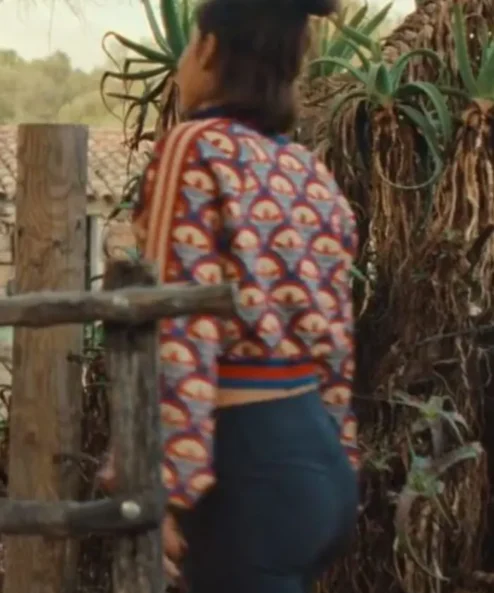 Adele-Exarchopoulos-Wingwomen-2023-Crop-Bomber-Jacket-