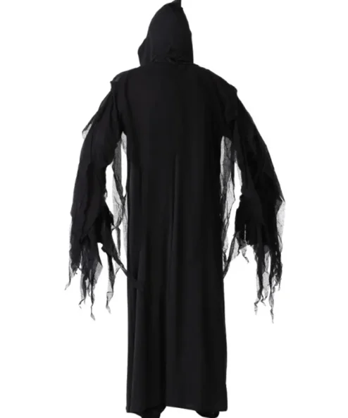 Adult Dark Grim Reaper Halloween Costume Back