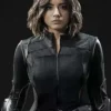 Agents of Shield Daisy Johnson Skye Black Leather Jacket