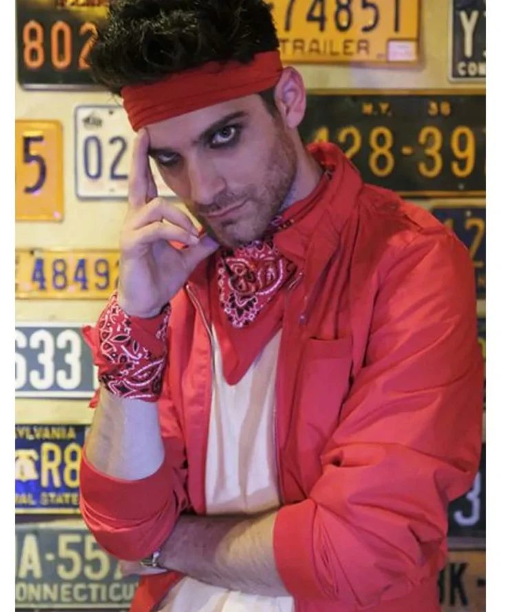 Agents of Shield S07 Jeff Ward Red Bomber Jacket