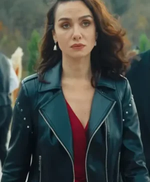 Akalay As the Crow Flies Birce Black Biker Jacket