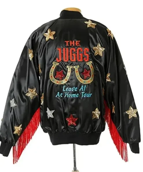 Al Bundy Married with Children Black Varsity Jacket back look